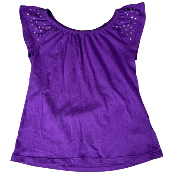 Girls size Xs bundle of 4 short sleeve, 1 long sleeve shirt, 1 pair of leggings - Picture 8 of 16